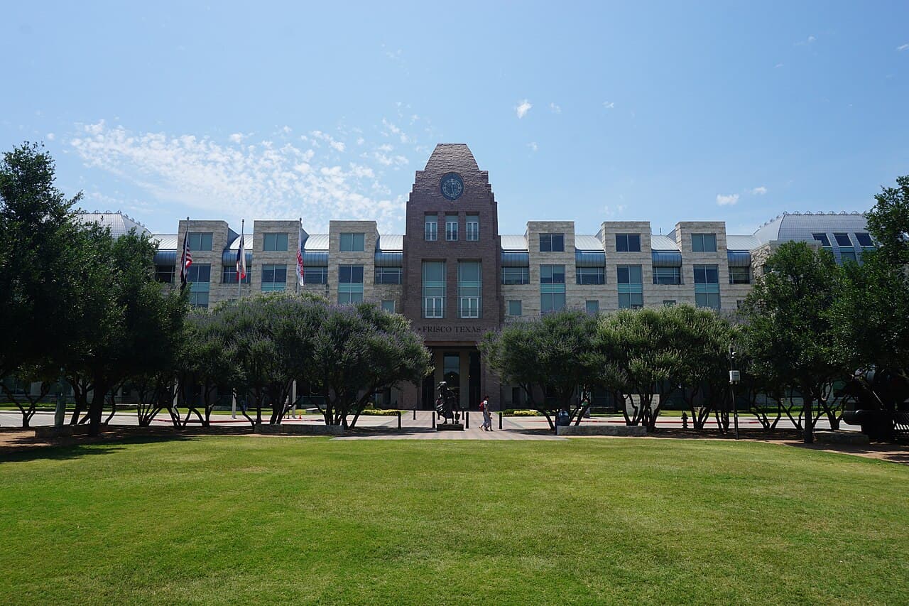 Frisco Square and the municipal center in Frisco, Texas